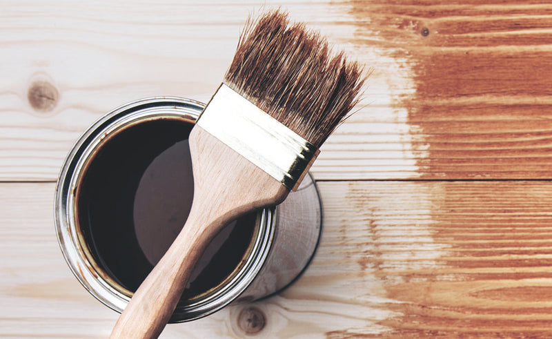 Interior wood dyes and stains