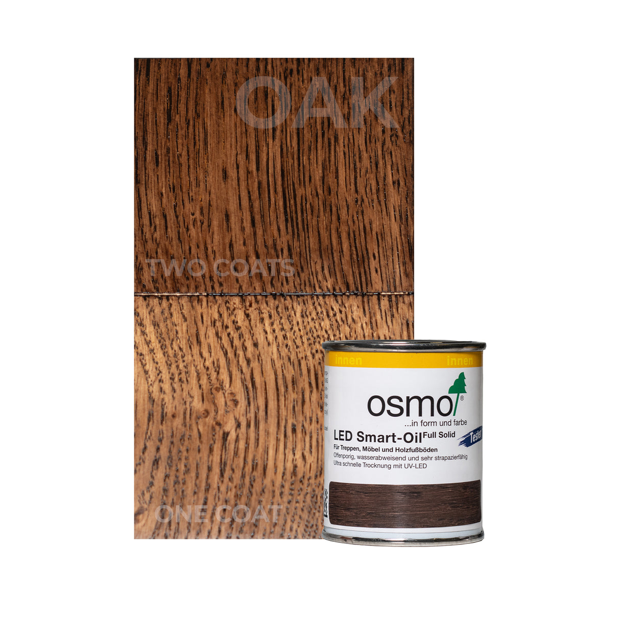 Osmo LED Smart UV Curing Hard Wax Oil 5989 Tobacco