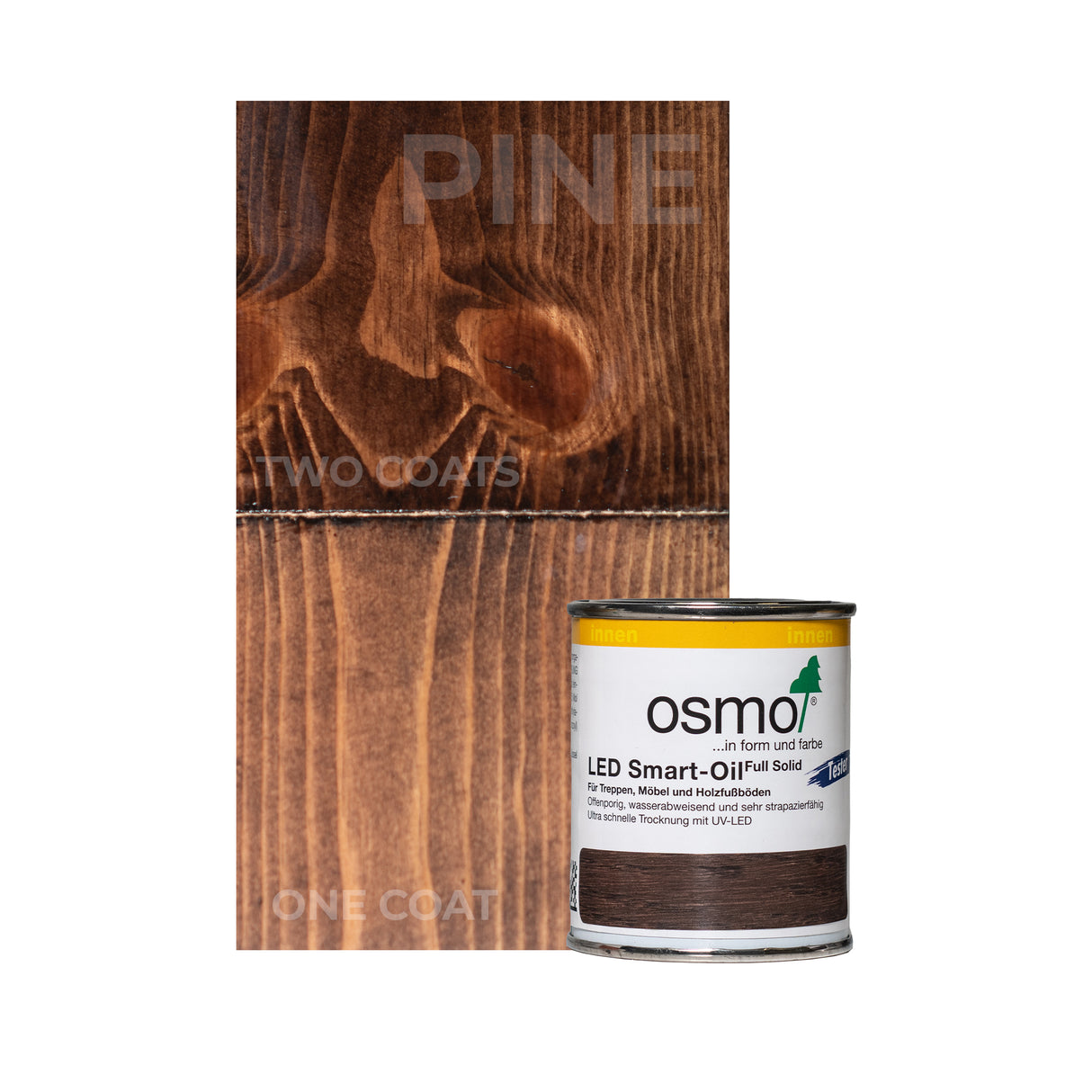 Osmo LED Smart UV Curing Hard Wax Oil 5989 Tobacco