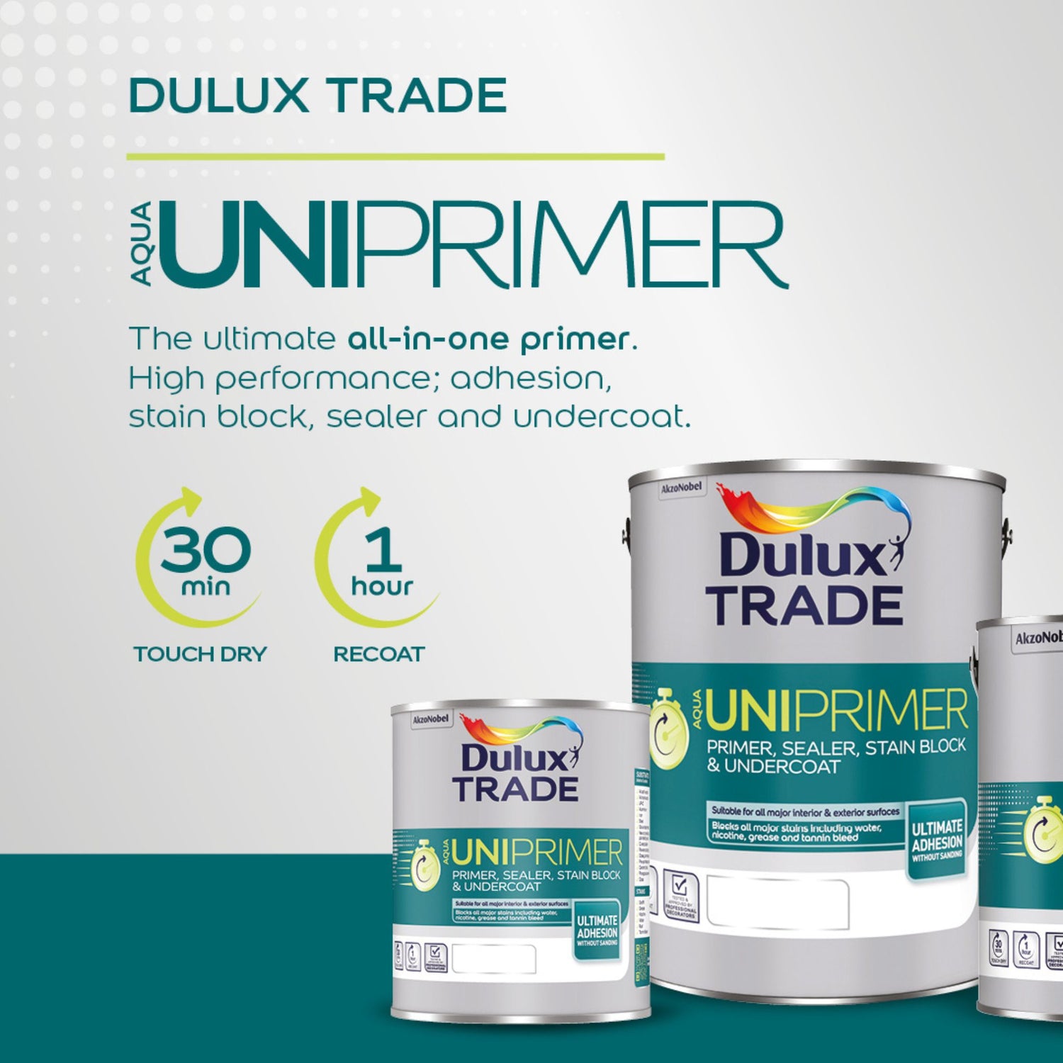 Dulux Trade Aqua Uniprimer White