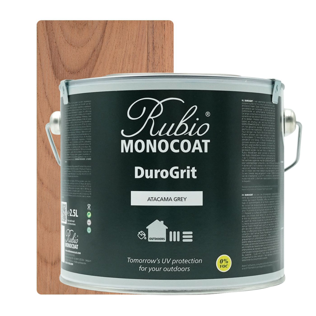 Rubio Monocoat DuroGrit Exterior Wood Oil Atacama Grey