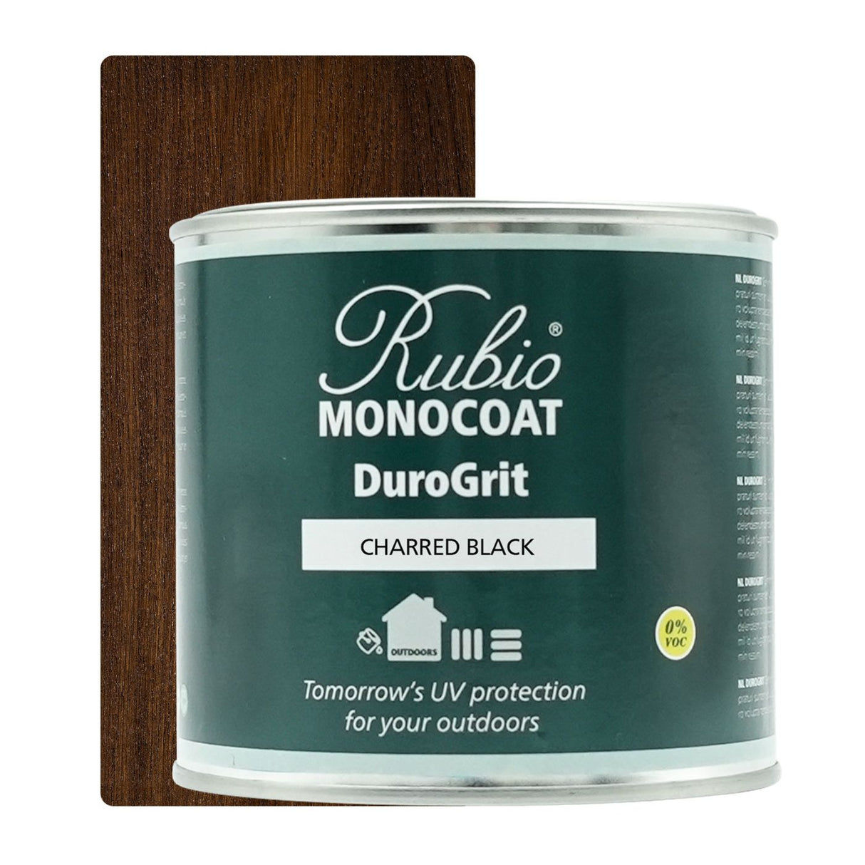 Rubio Monocoat DuroGrit Exterior Wood Oil Charred Black