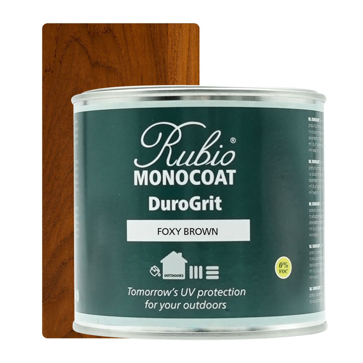 Rubio Monocoat DuroGrit Exterior Wood Oil Foxy Brown