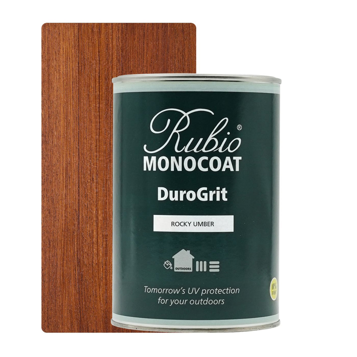 Rubio Monocoat DuroGrit Exterior Wood Oil Rocky Umber