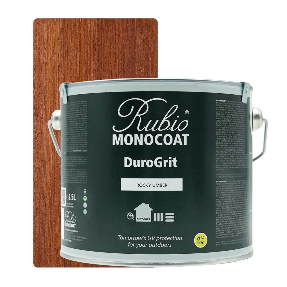 Rubio Monocoat DuroGrit Exterior Wood Oil Rocky Umber