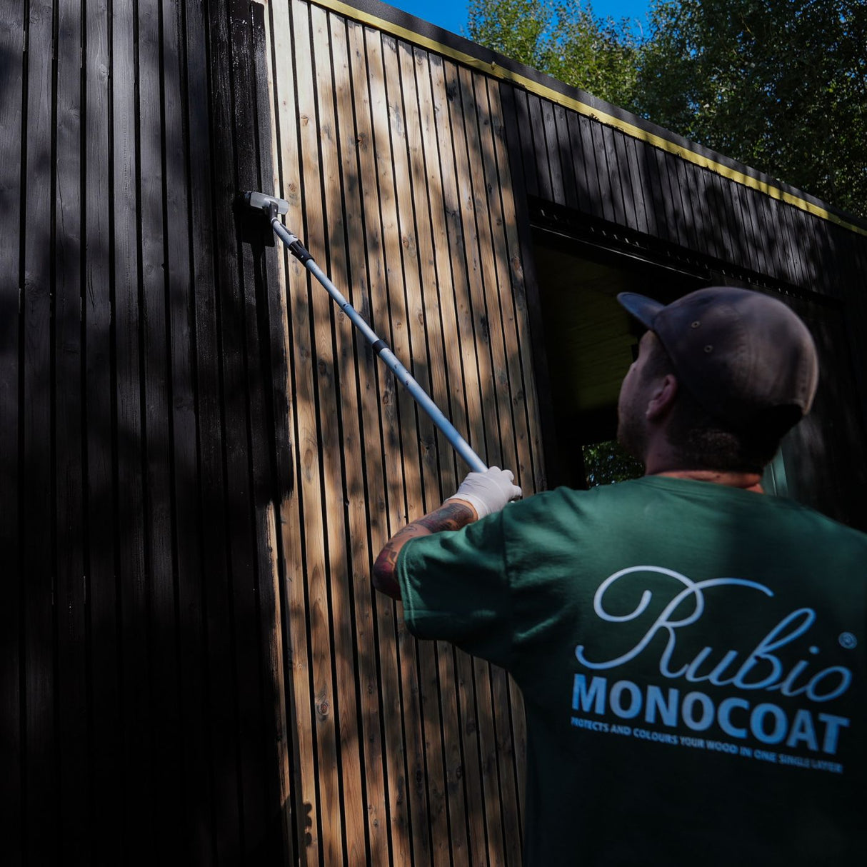 Rubio Monocoat DuroGrit Exterior Wood Protection Saddle Black