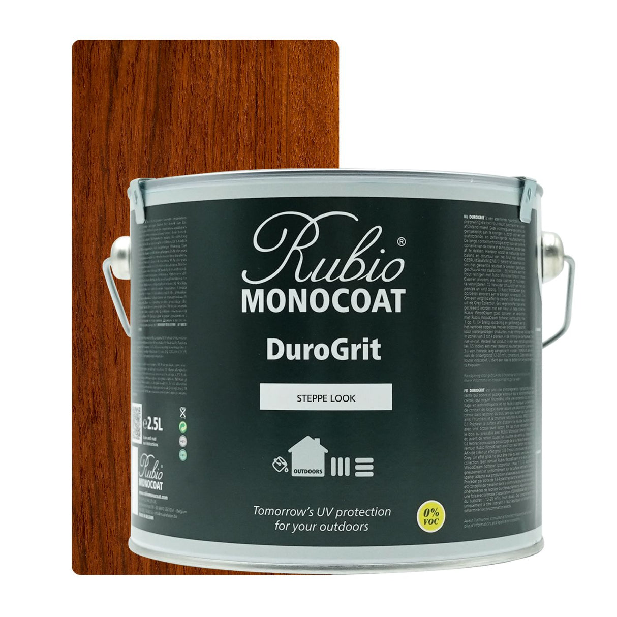 Rubio Monocoat DuroGrit Exterior Wood Oil Steppe Look