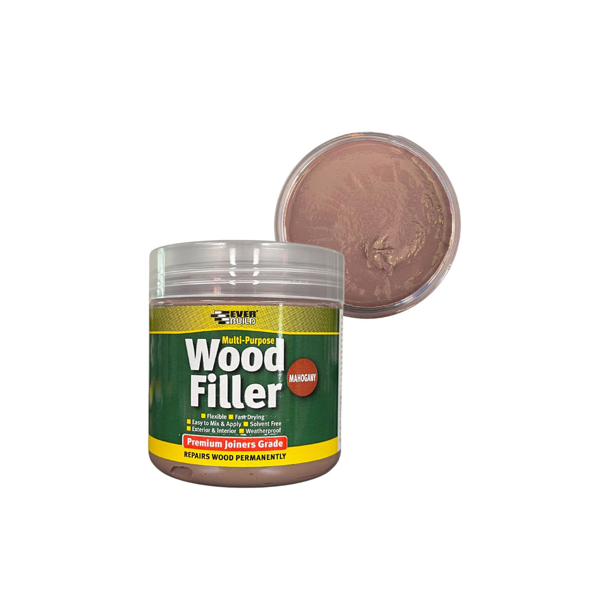 Everbuild Multi-Purpose Wood Filler 250g Mahogany
