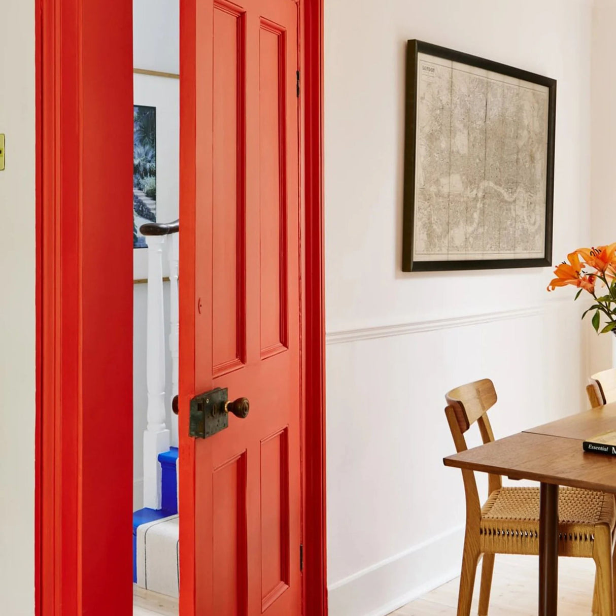 Mylands FTT-009 Bright Red Paint