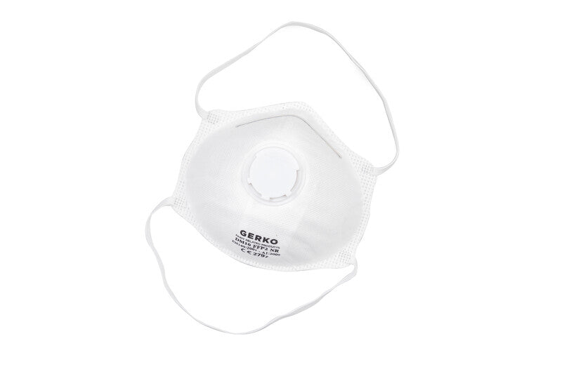 Gerko FFP2 Dust Masks with Valve (Box of 15)