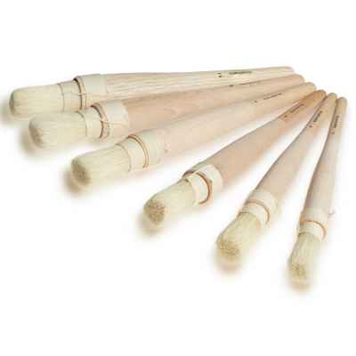 Restorate Natural Bristle Non Metalic Glue Brush
