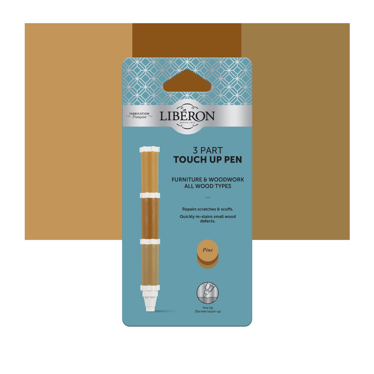 Liberon 3 Part Touch-up Pen Pine