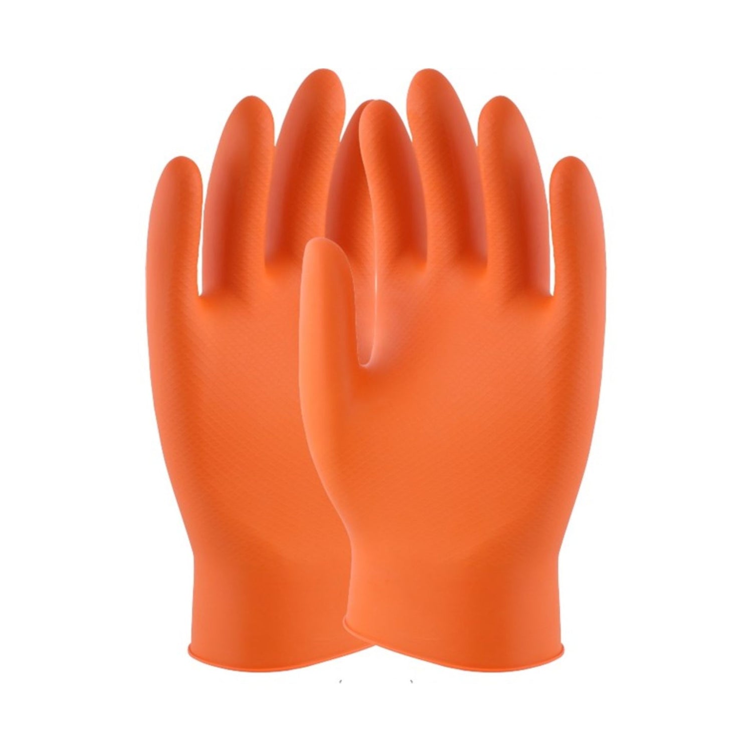 Maxim Orange Disposable Gloves