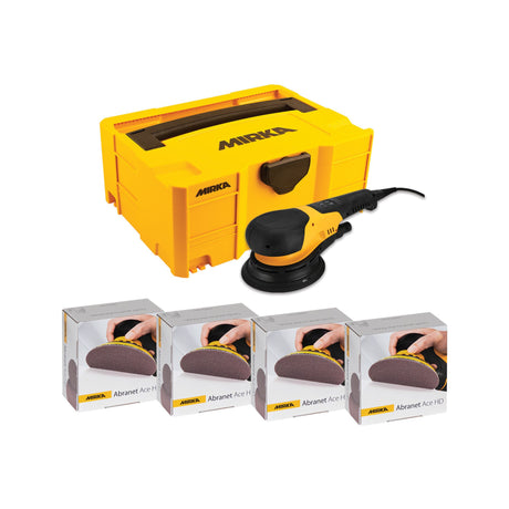 Mirka DEROS RS 600 150mm 230V Rotary Sander Launch Kit