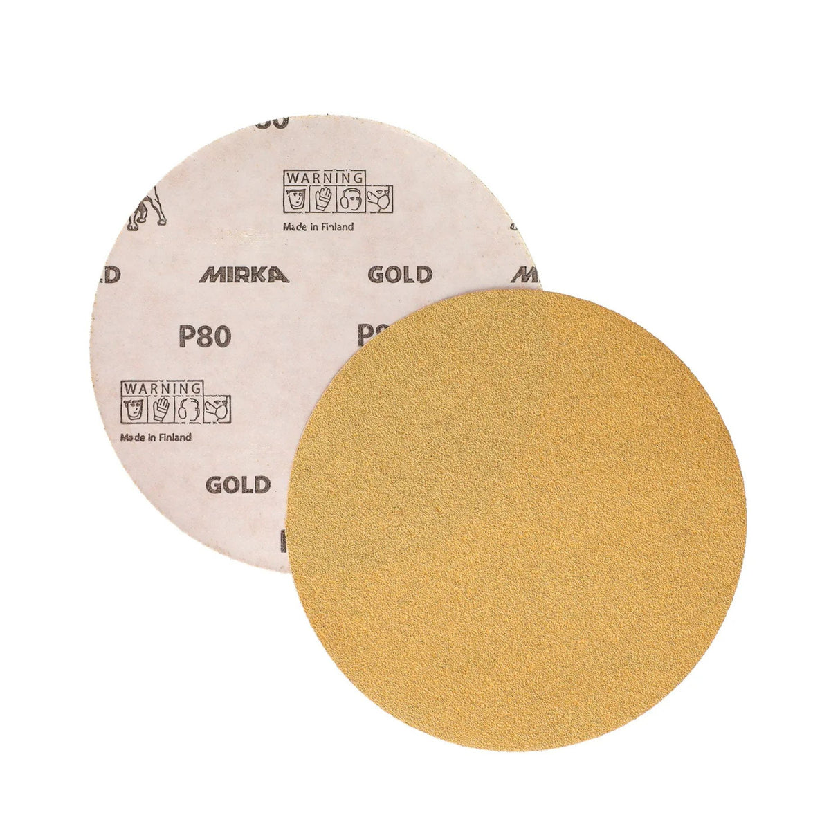 Mirka Gold PSA Sticky Backed 150mm Sanding Disc