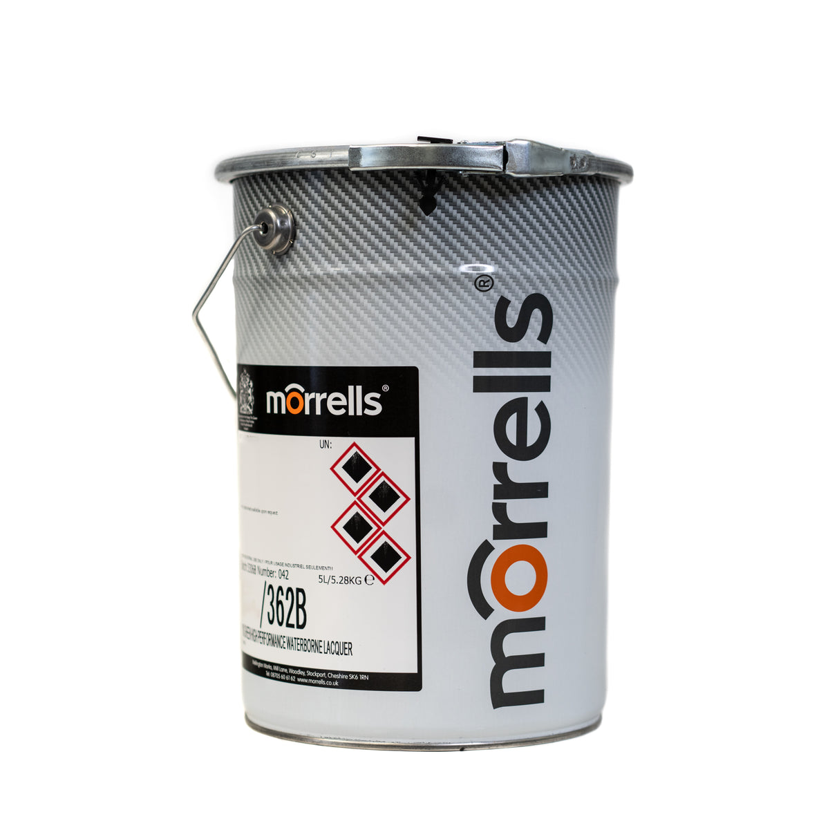 Morrells 362 High Performance Severe Use Waterbourne Lacquer 5 Litres