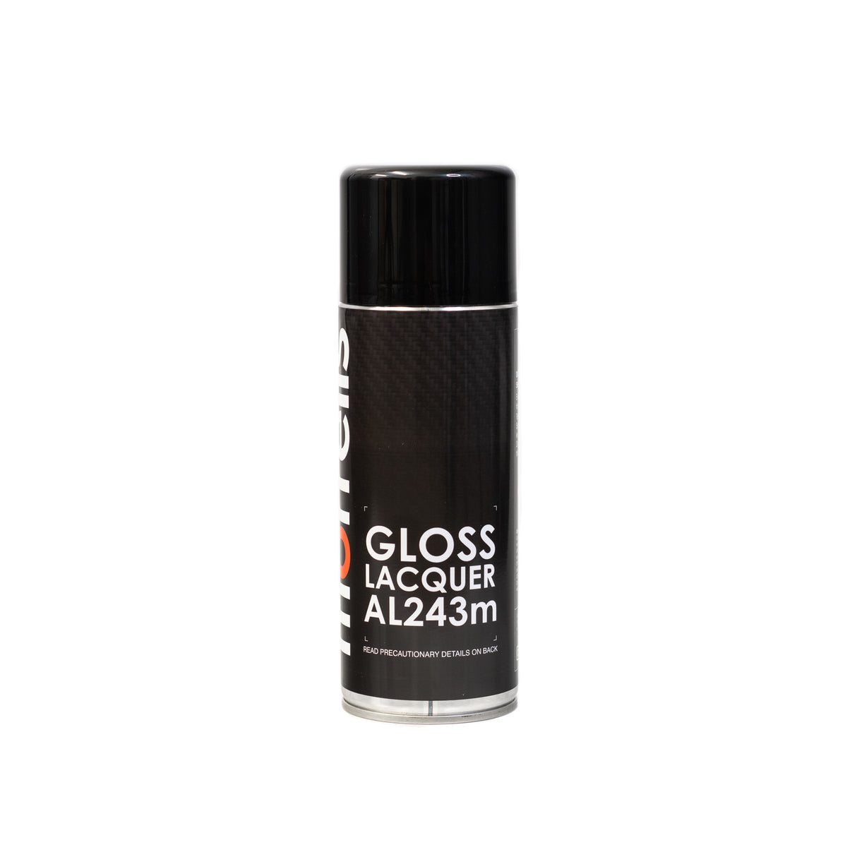 Morrells Nitrocellulose Lacquer Aerosol 400ml Gloss Lacquer AL243m on a white background