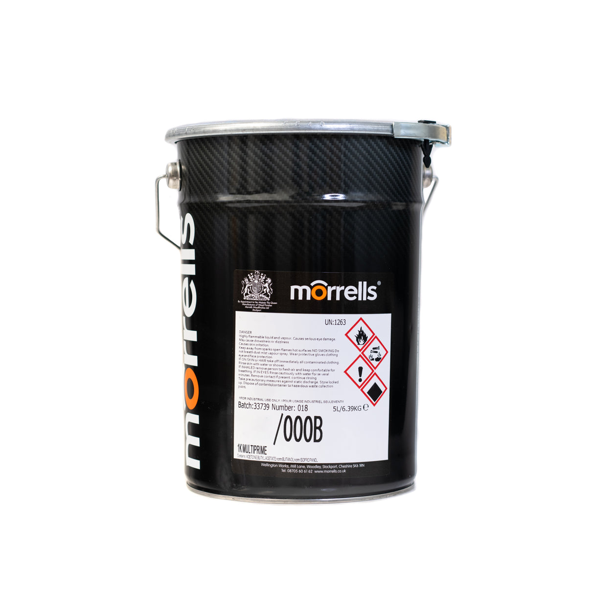 Morrells MultiPrime White Multi Surface Pre-Catalysed Cellulose Primer 5 Litre 9MPR/000B