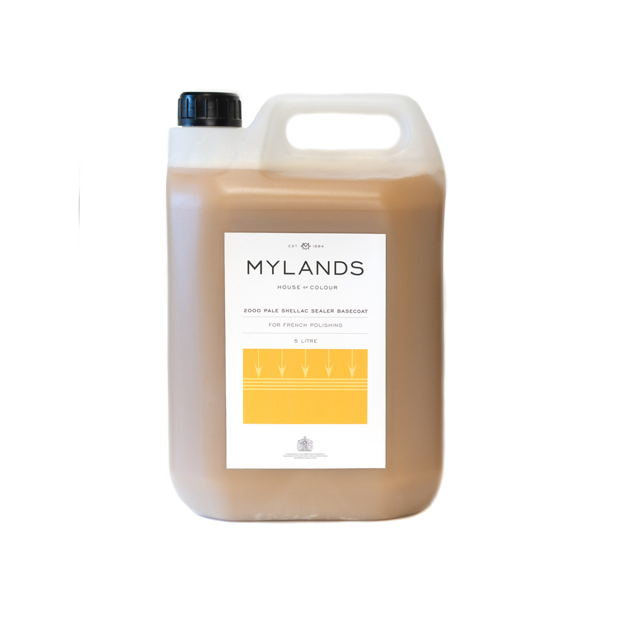Mylands 2000 Pale Shellac Sanding Sealer Basecoat 5L