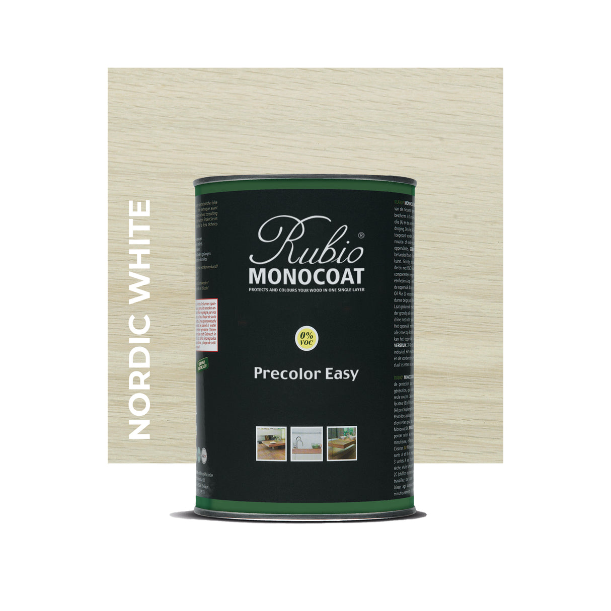 Rubio Monocoat PreColor Easy Nordic White 1 Litre