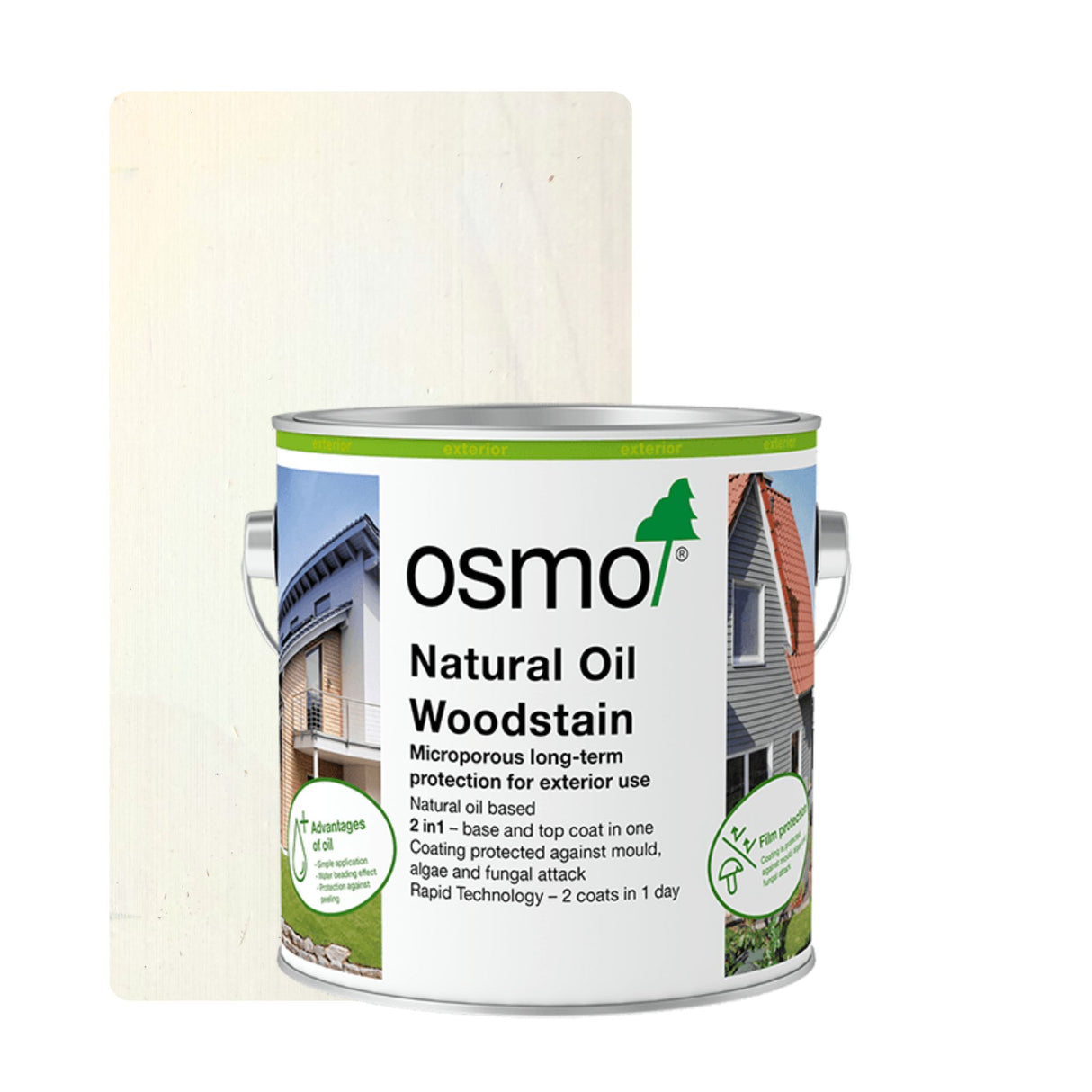 Osmo Natural Oil Woodstain 900 White