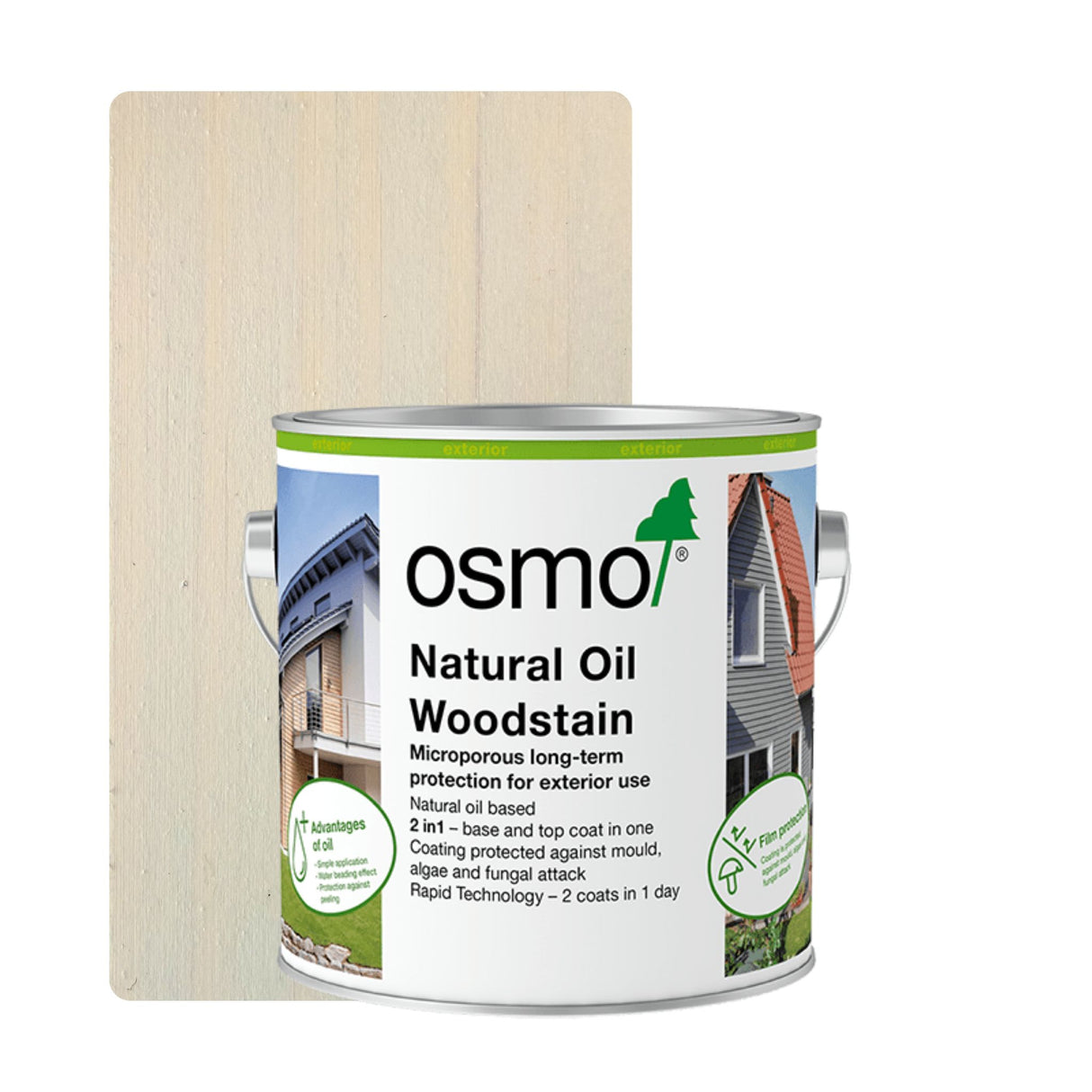 Osmo Natural Oil Woodstain 906 Pearl Grey