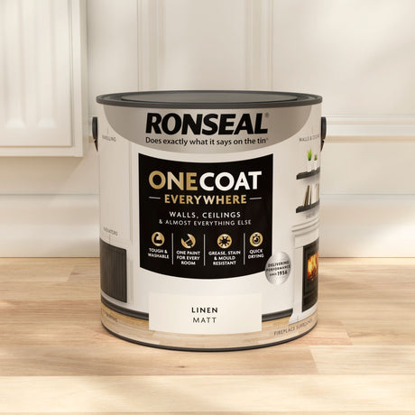 Ronseal One Coat Everywhere Paint Linen