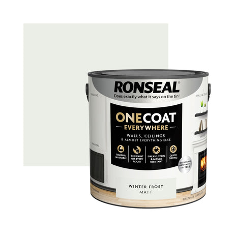 Ronseal One Coat Everywhere Paint Winter Frost 2.5L