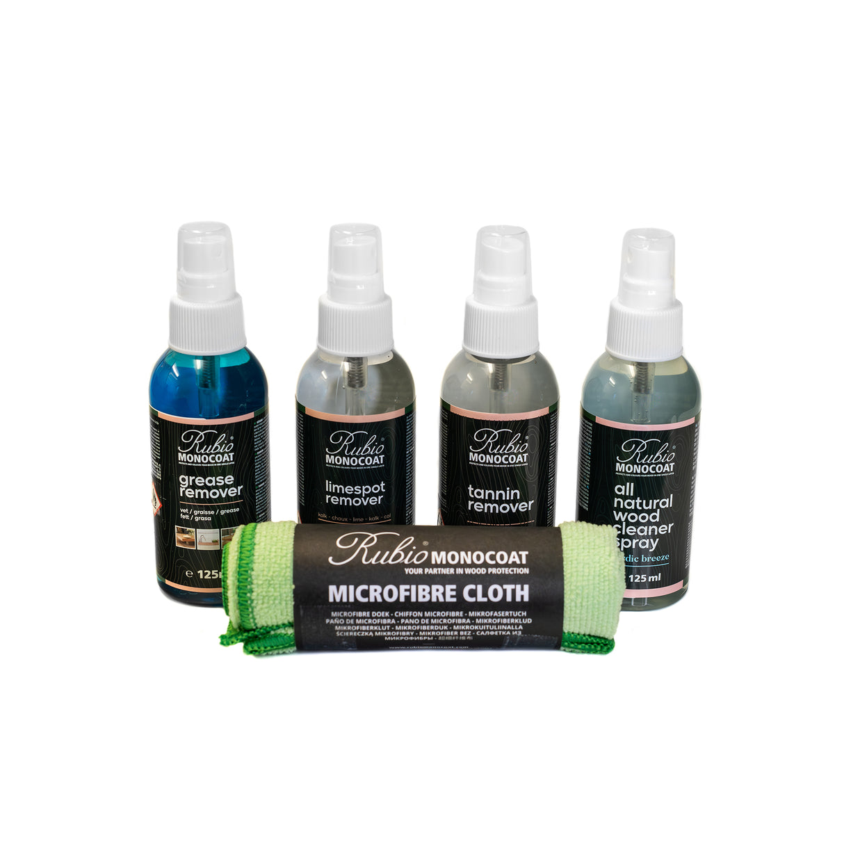 Rubio Monocoat Stain Remover Set 4 x 125ml