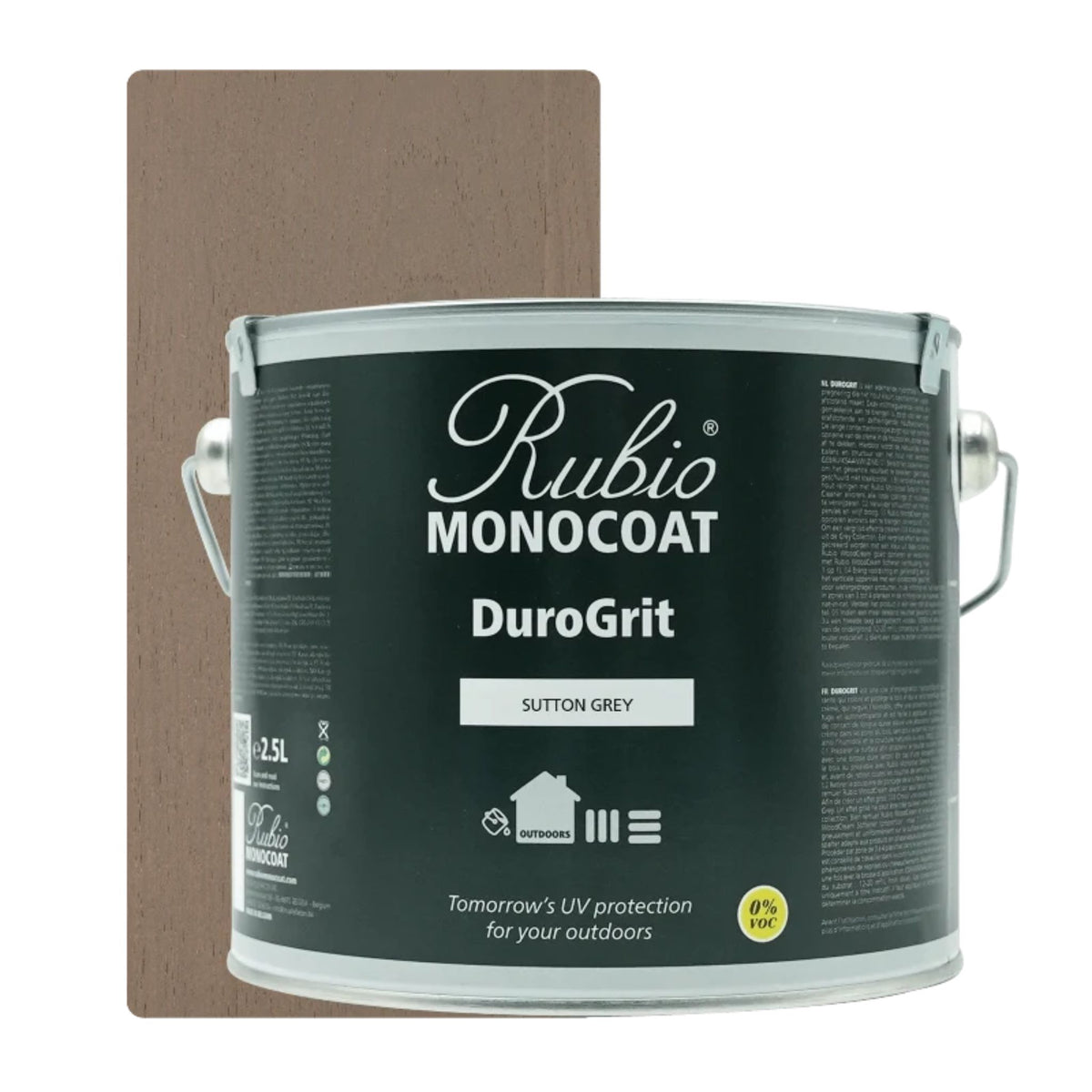 Rubio Monocoat DuroGrit Exterior Wood Oil Sutton Grey
