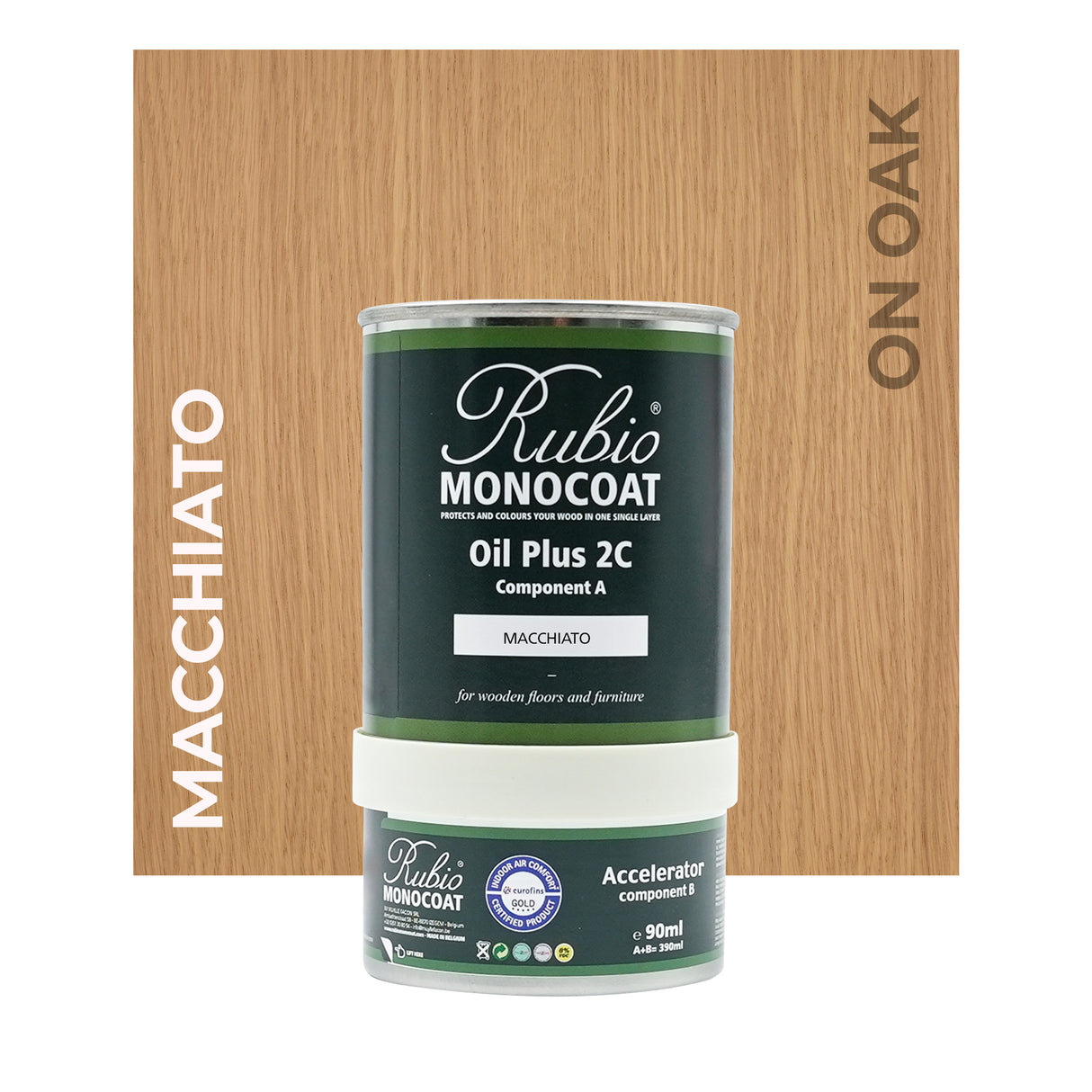 Rubio Monocoat Macchiato on Oak 390ML