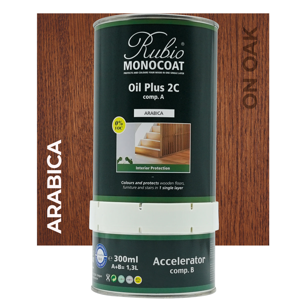 Rubio Monocoat Oil Plus 2C Arabica 1.3L