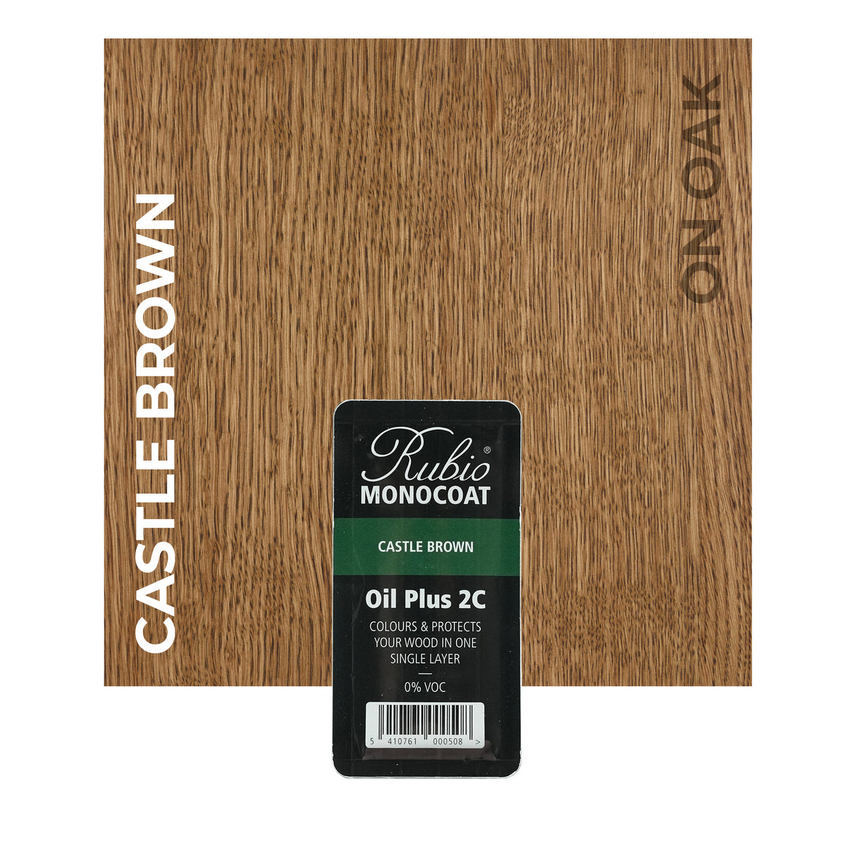 Rubio Monocoat Oil Plus 2C Castle Brown 6ML