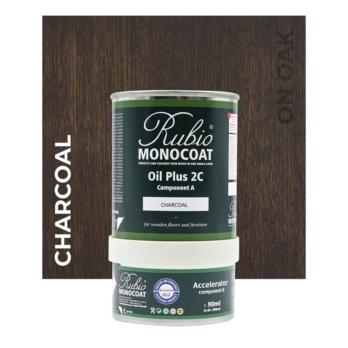 Rubio Monocoat Oil Plus 2C Charcoal 390ML