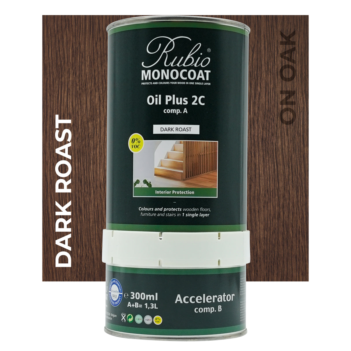 Rubio Monocoat Oil Plus 2C Dark Roast 1300ML
