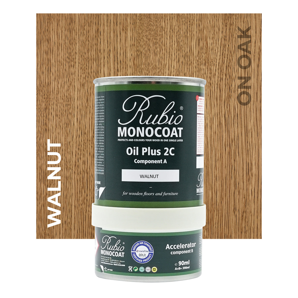 Rubio Monocoat Oil Plus 2C Walnut 390ML