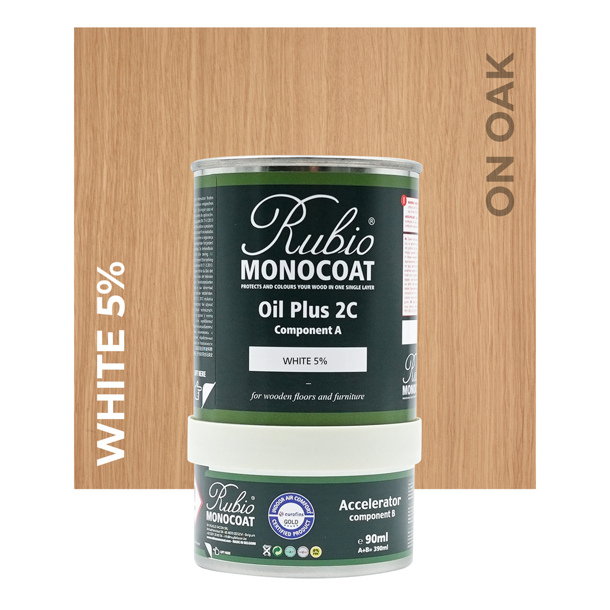 Rubio Monocoat Oil Plus 2C White 5% 390ML