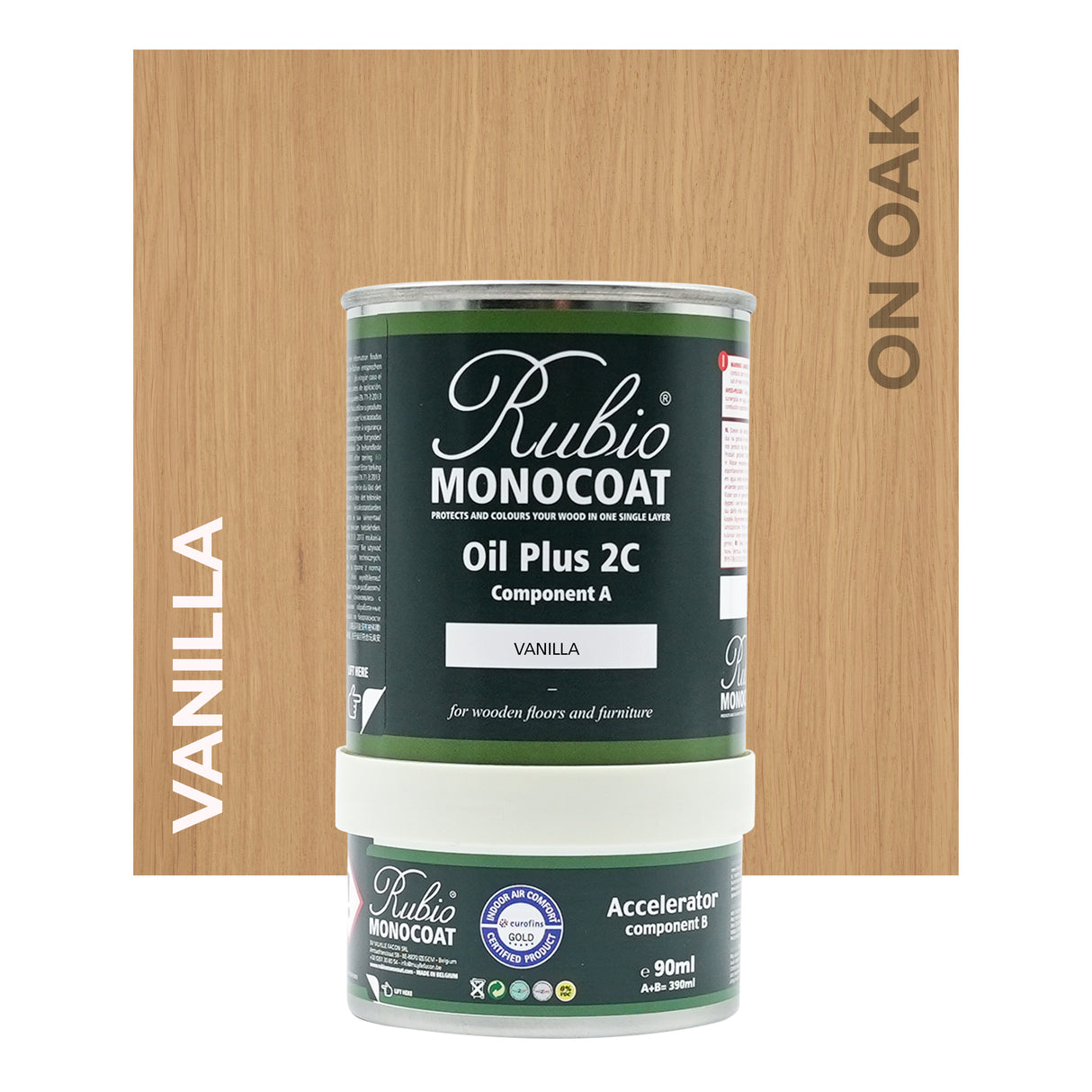 Rubio Monocoat Vanilla on Oak 390ML