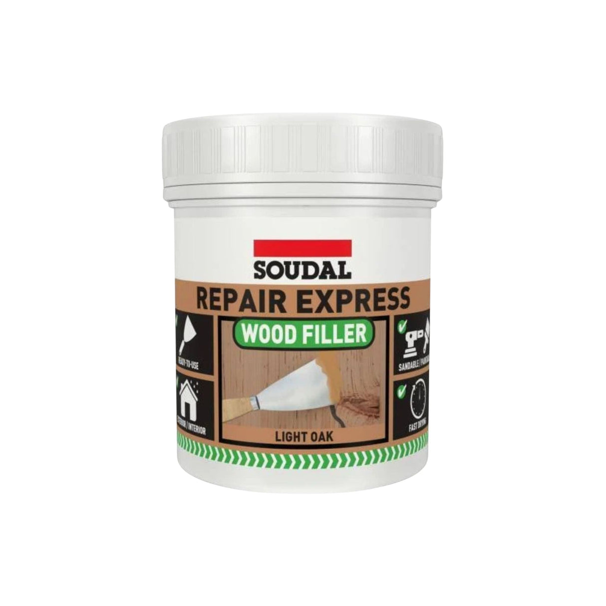Soudal Repair Express 1 Part Wood Filler 400g