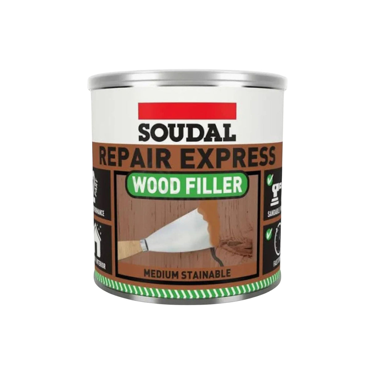 Soudal Repair Express 2 Part Wood Filler