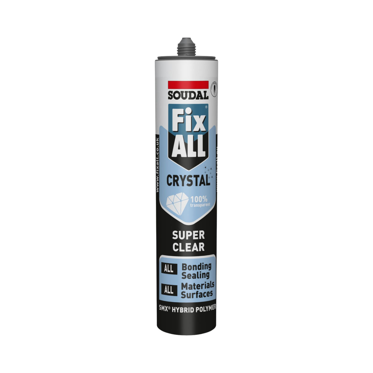 Soudal Fix All Crystal Clear Sealant and Adhesive 290ml