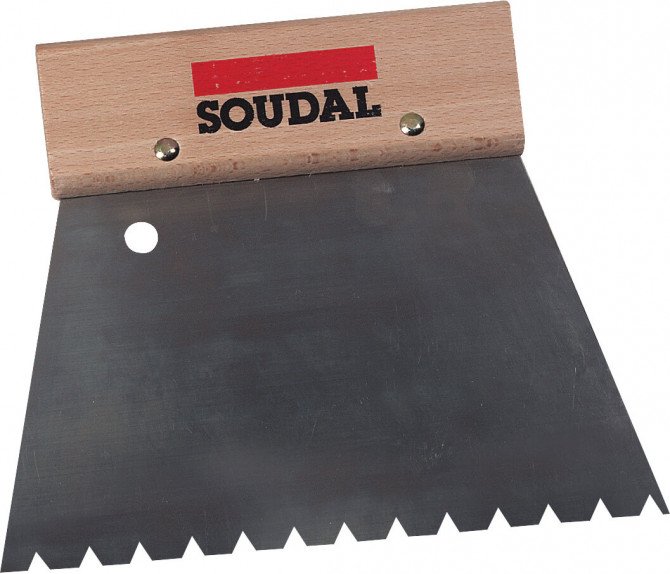 Soudal Trowel for Large Beads Nr11 - Restorate -