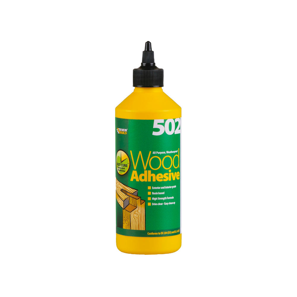 Everbuild 502 D3 PVA Wood Glue 1L.