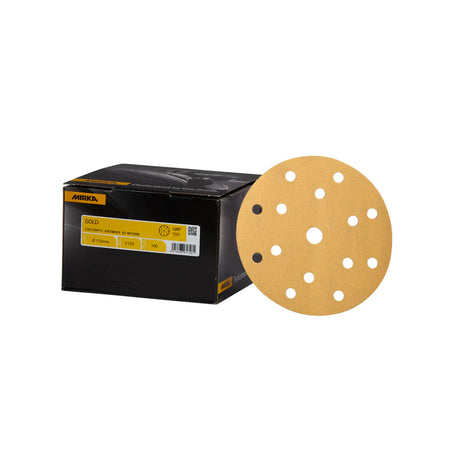 Mirka Gold Discs 150mm 15H (Box of 100)