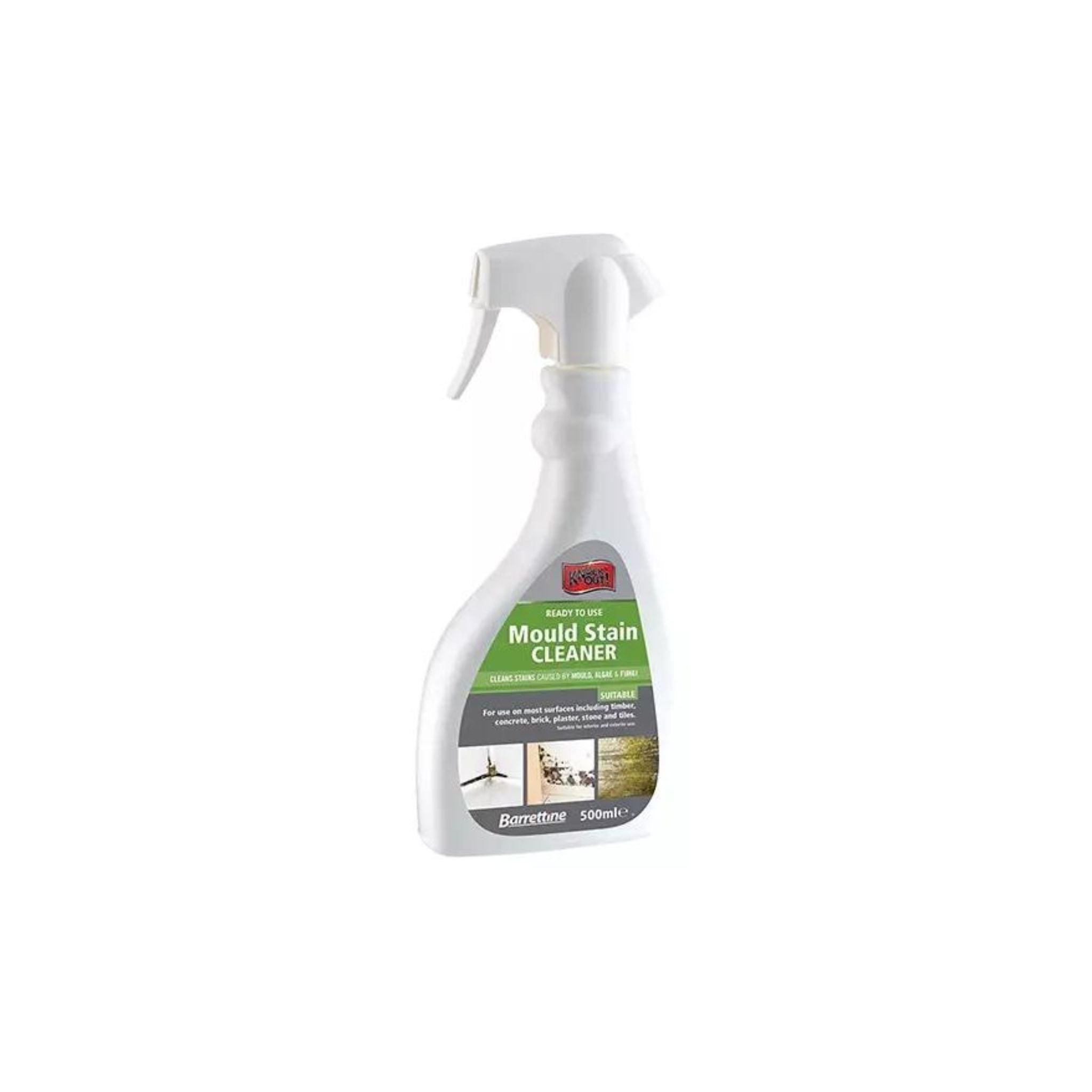 Barrettine Mould Stain Cleaner Spray 500ml 