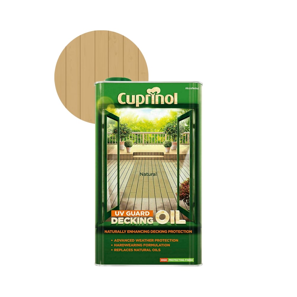 Cuprinol UV Guard Decking Oil 5 Litres - Restorate-5010212557624