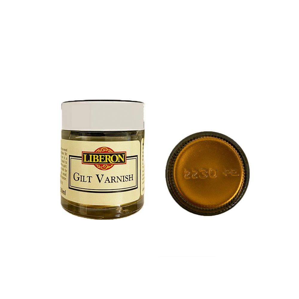 Liberon Gilt Varnish 30ml - Restorate-5022640004816