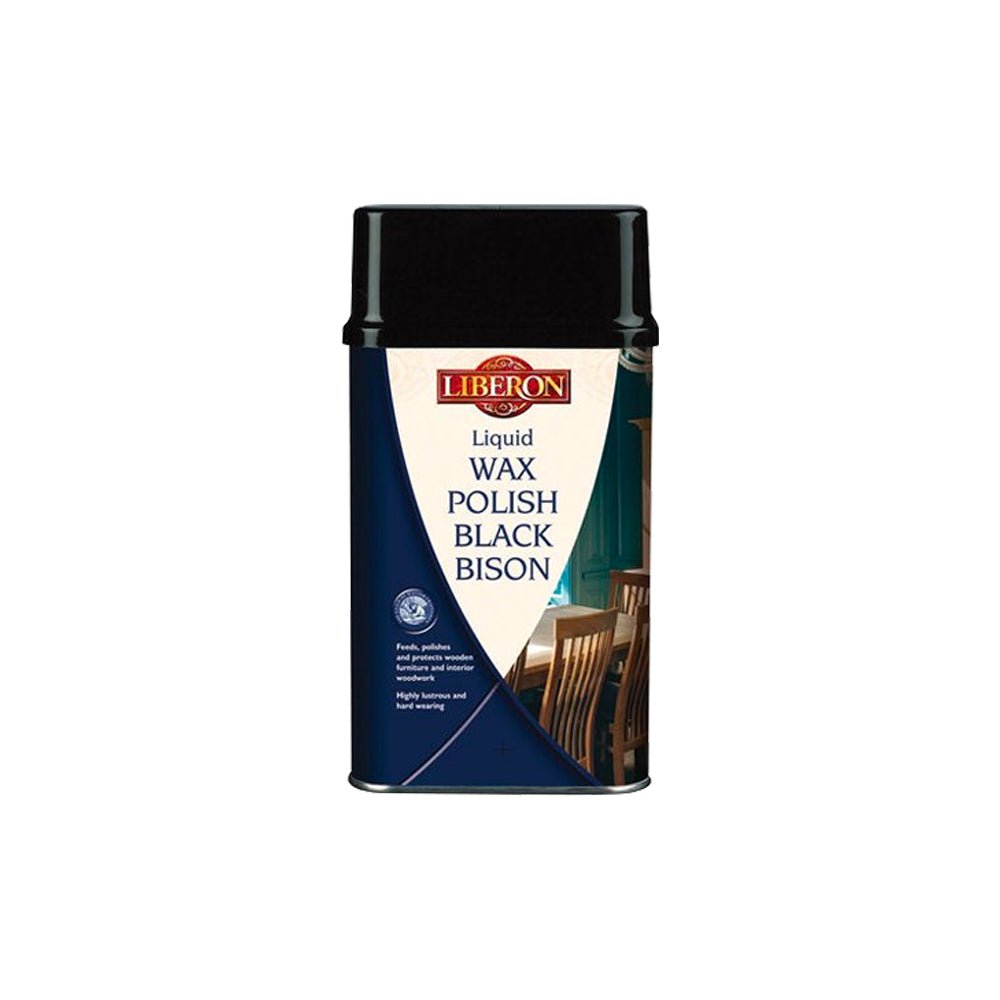 Liberon Liquid Wax Polish Black Bison - Restorate-3282390090275