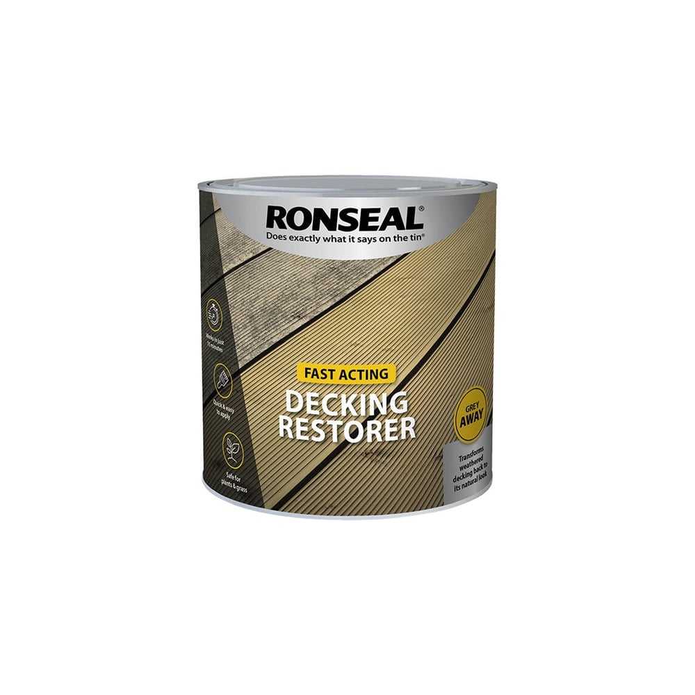 Ronseal Decking Restorer 2.5 Litre - Restorate-5010214857678