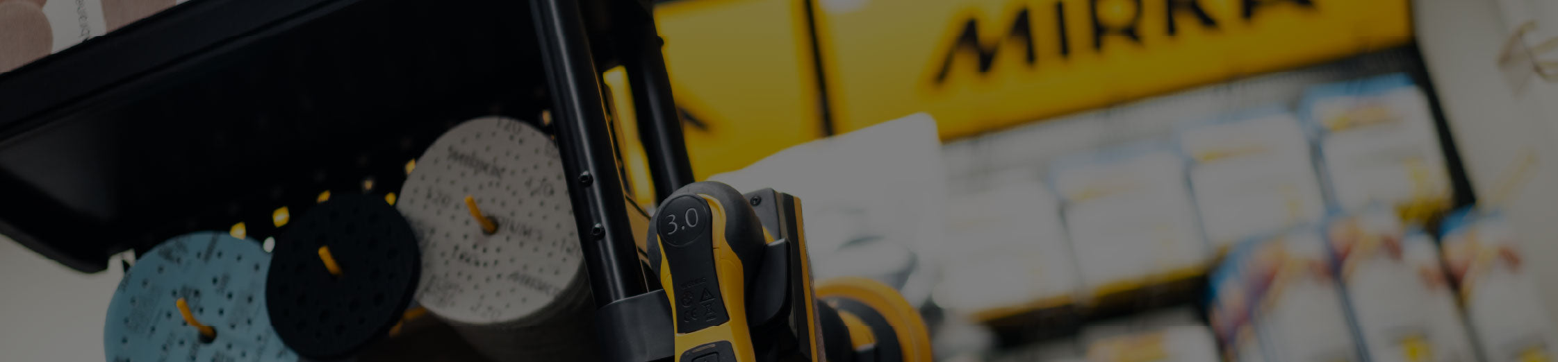 Mirka Abrasives Sanding Tools and Polishing Compounds